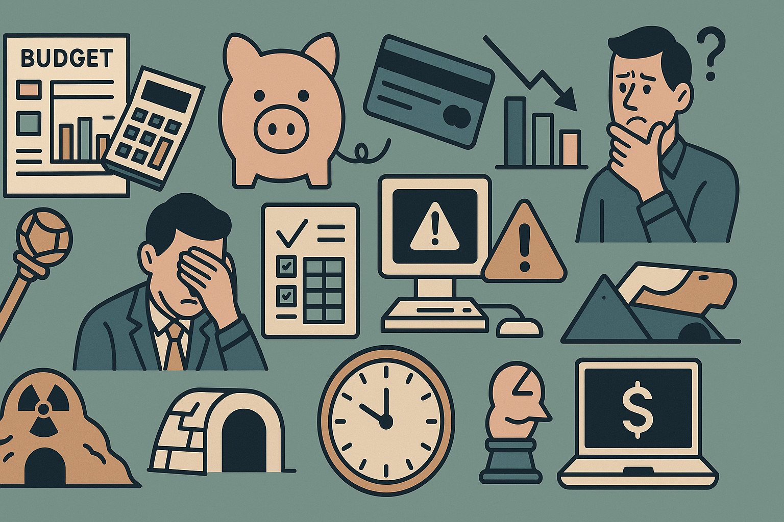 Finance Faux Pas (The Satirical List I Keep in My Head)