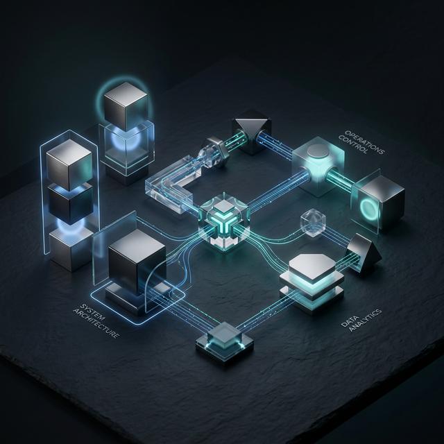 Abstract operations control visualization